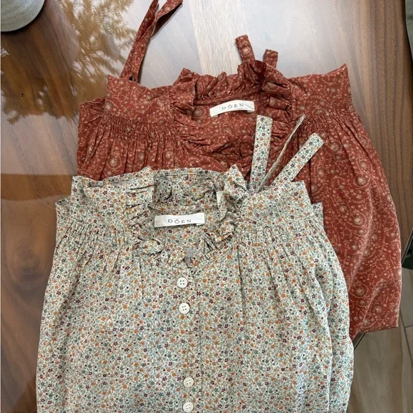 Bundle of two Doen Rose Blouses (XS) - Picture 1 of 4